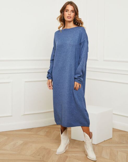 Robe Fastidius bleu indigo