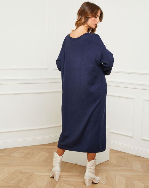 Robe Fastidius bleu marine