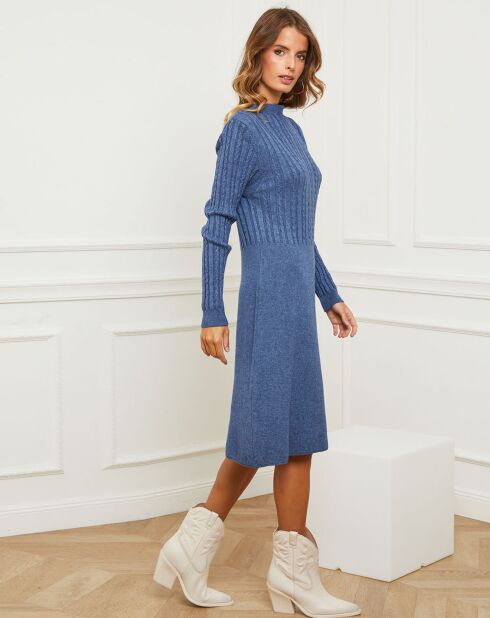 Robe Garcy bleu indigo