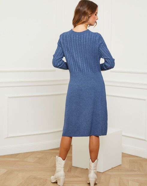 Robe Garcy bleu indigo