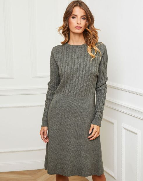 Robe Garcy vert kaki