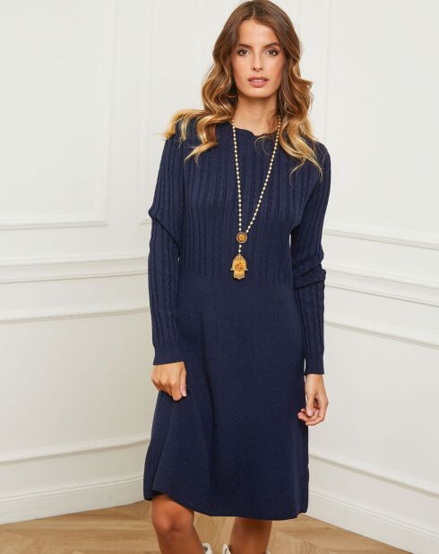 Robe Garcy bleu marine