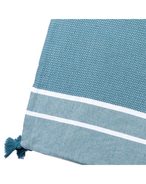 Trapunta Stockholm blu petrolio - 90x190 cm