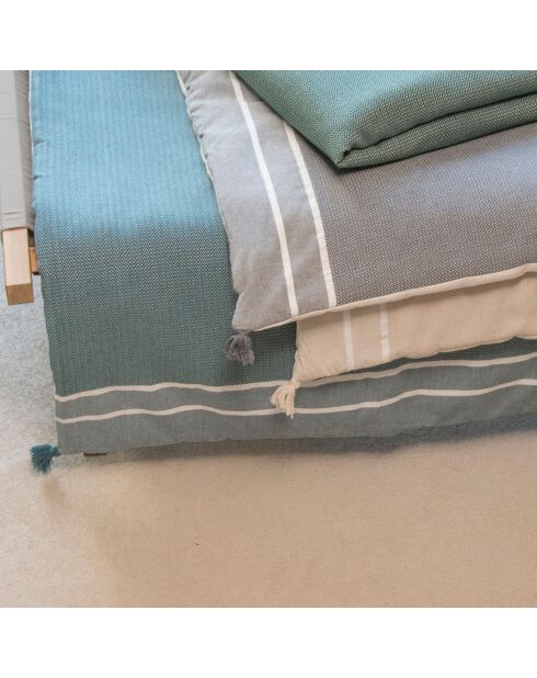 Edredon Stockholm taupe clair - 90x190 cm