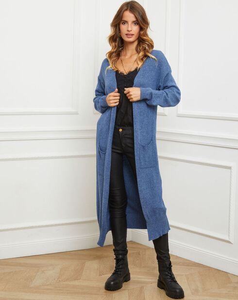 Gilet Acor bleu indigo
