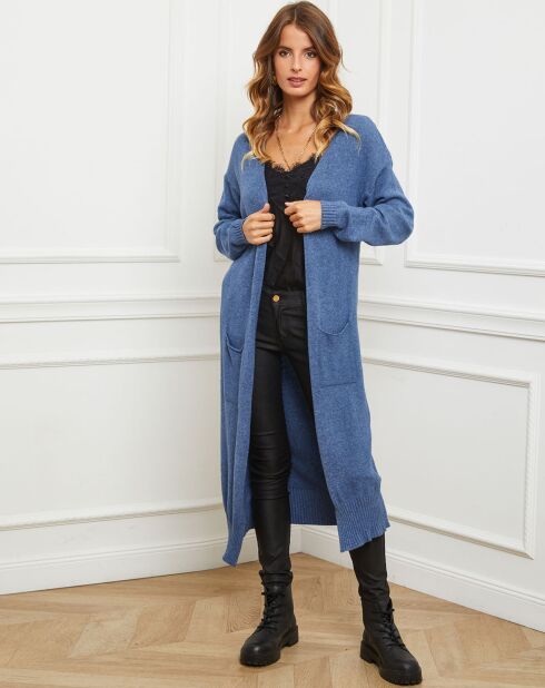 Gilet Acor bleu indigo