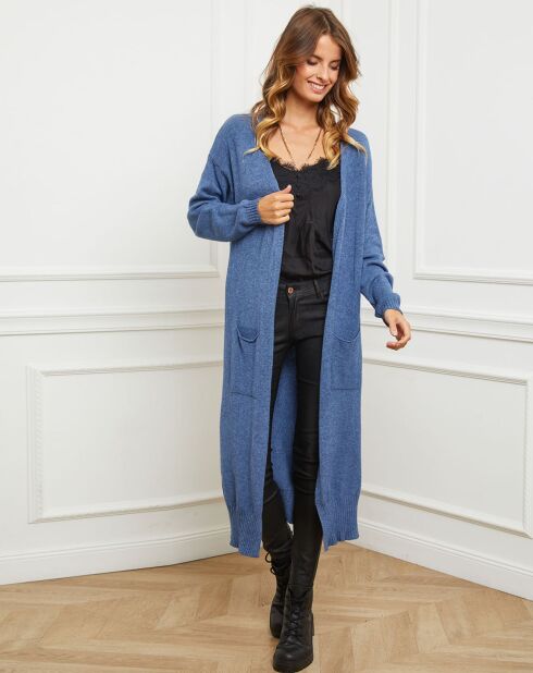 Gilet Acor bleu indigo