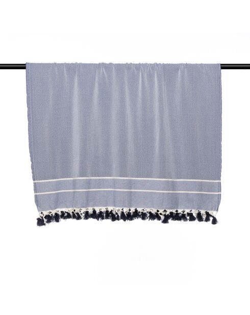 Stockholm marineblaues Plaid