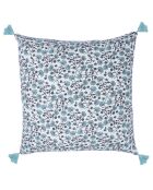 Housse de coussin Delhi bleue - 50x50 cm