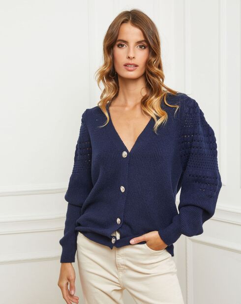 Gilet Calin bleu marine