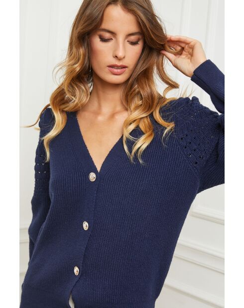 Gilet Calin bleu marine