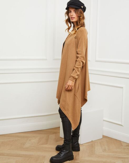 Gilet Guenal camel