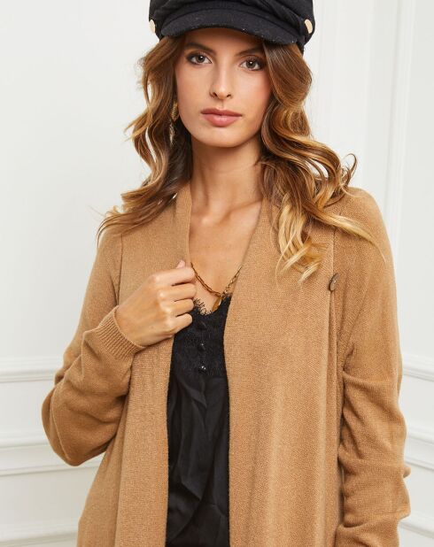 Gilet Guenal camel