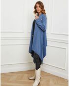 Gilet Guenal bleu indigo