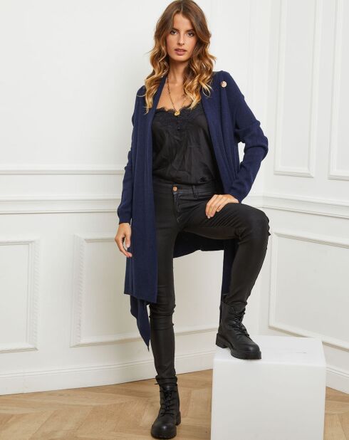 Gilet Guenal bleu marine
