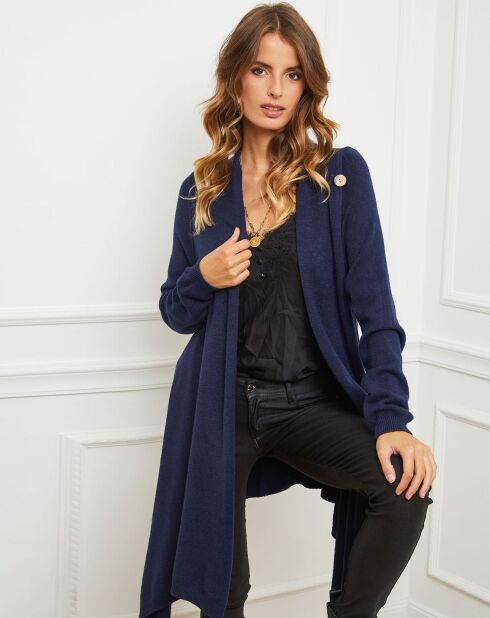 Gilet Guenal bleu marine