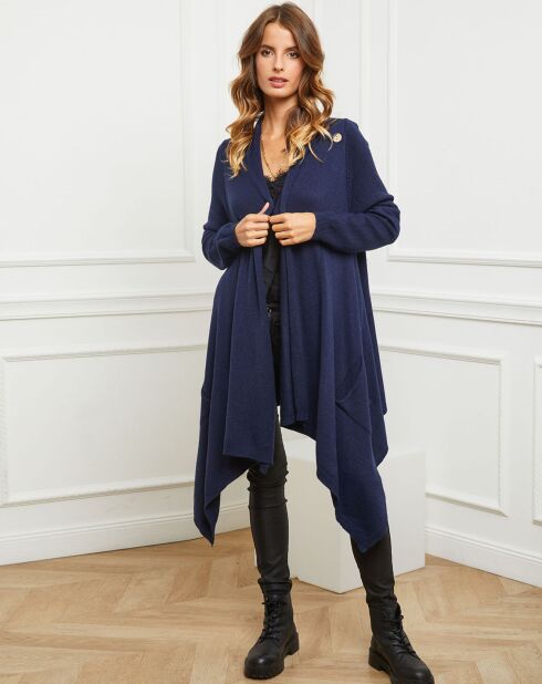 Gilet Guenal bleu marine
