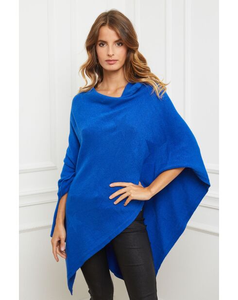 Poncho Bali bleu roi