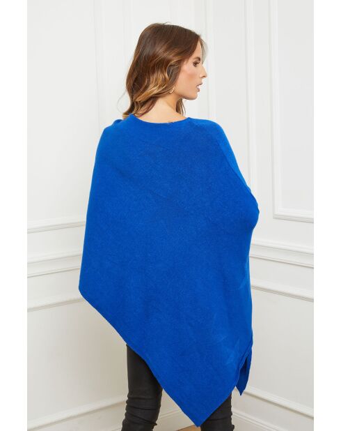 Poncho Bali bleu roi