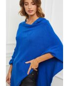 Poncho Bali bleu roi
