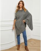 Poncho Bali vert kaki