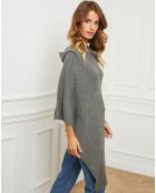 Poncho Bali vert kaki