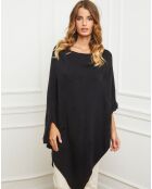 Poncho Bali noir