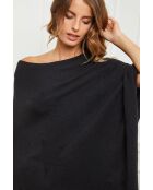 Poncho Bali noir