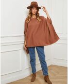 Poncho Goccha camel