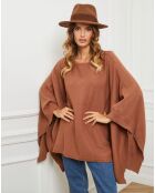 Poncho Goccha camel