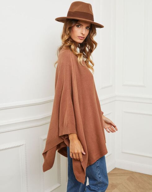 Poncho Goccha camel