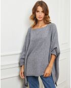 Poncho Goccha gris