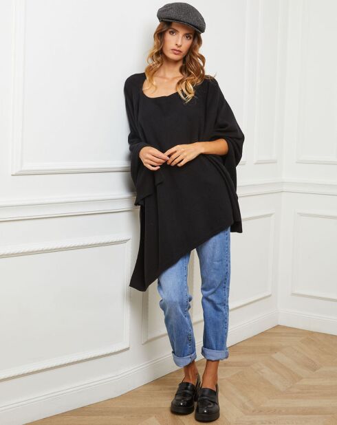 Poncho Goccha noir