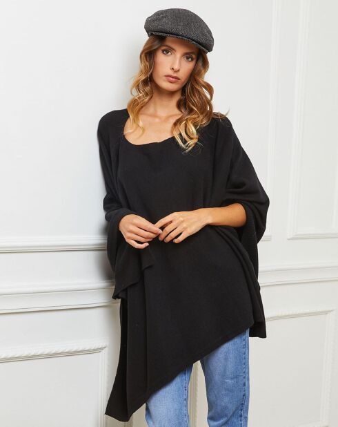 Poncho Goccha noir