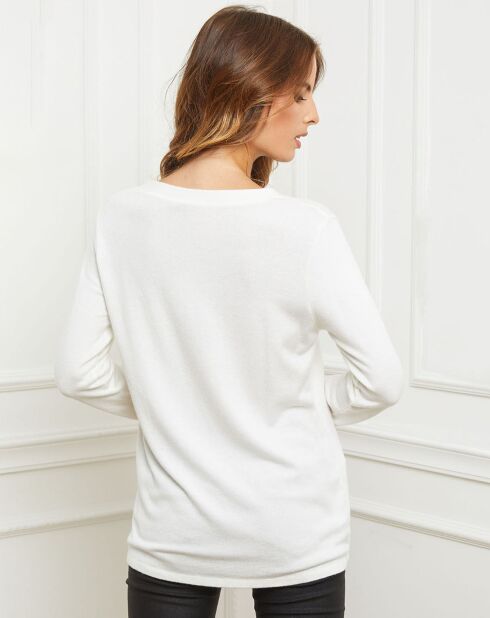 Pull Abana blanc