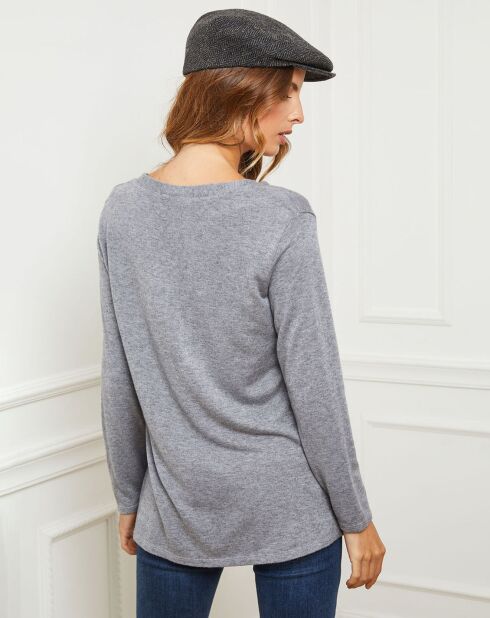 Pull Abana gris