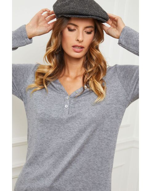 Pull Abana gris