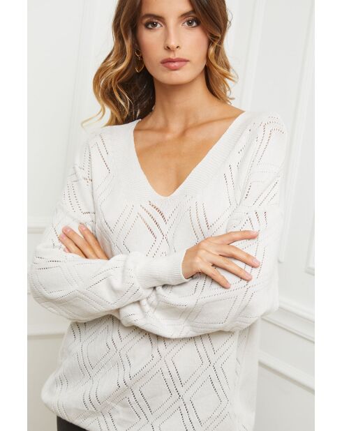 Pull Cetif blanc