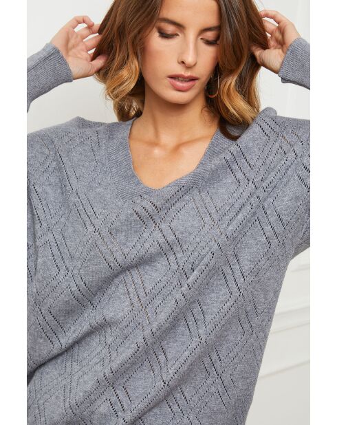 Pull Cetif gris