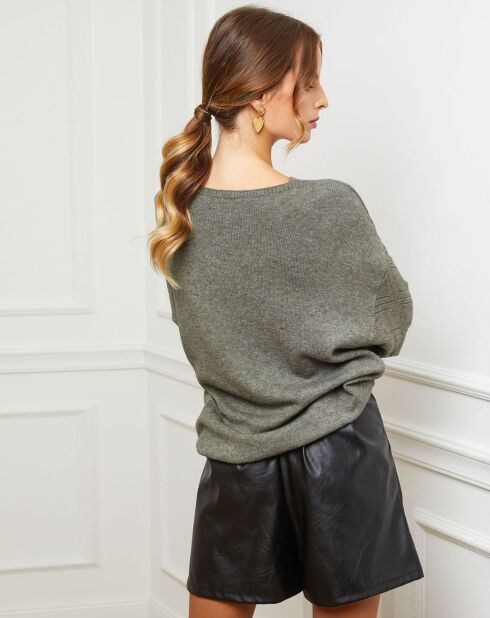 Pull Cetif vert kaki