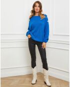 Pull Cornella bleu roi
