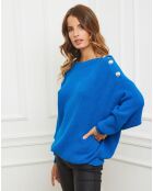 Pull Cornella bleu roi