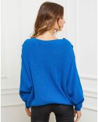 Pull Cornella bleu roi