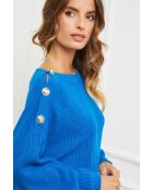 Pull Cornella bleu roi