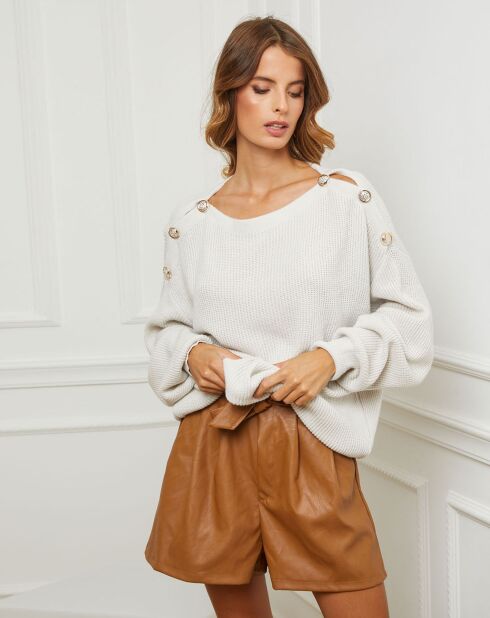 Pull Cornella écru