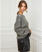 Pull Cornella vert kaki