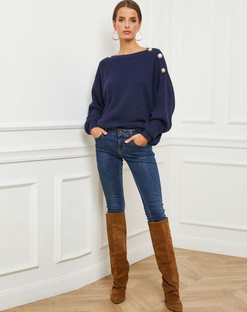 Pull Cornella bleu marine