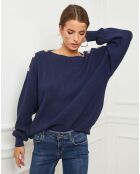 Pull Cornella bleu marine