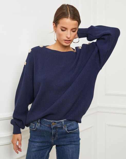 Pull Cornella bleu marine