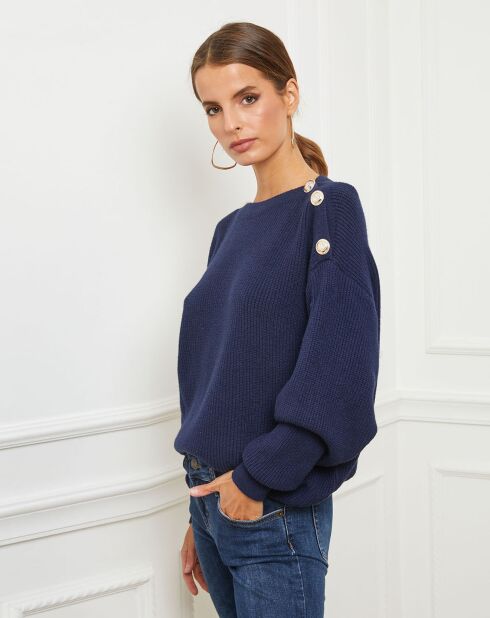 Pull Cornella bleu marine